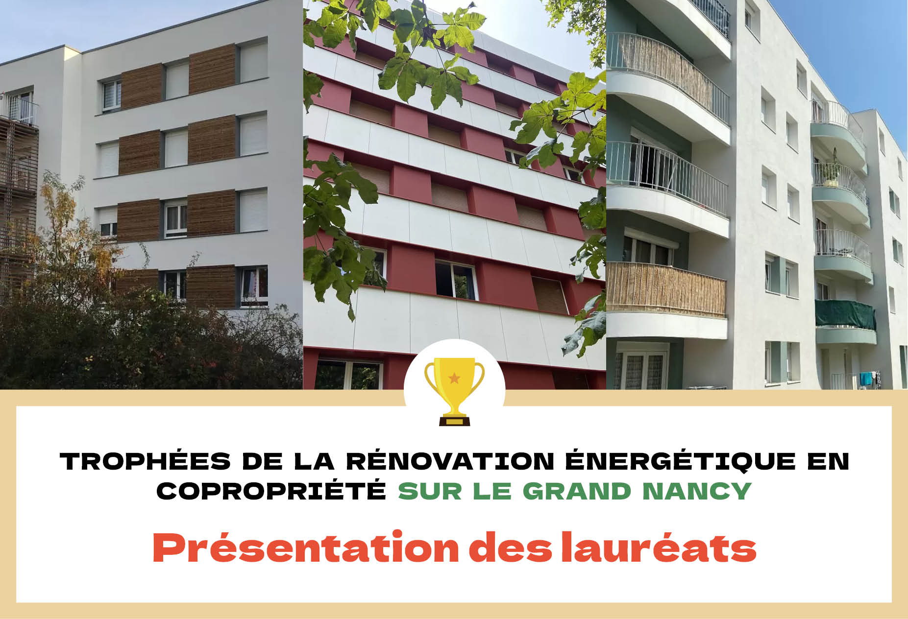 Trophées de la Rénovation énergétique des Copro : découvrez les lauréats !