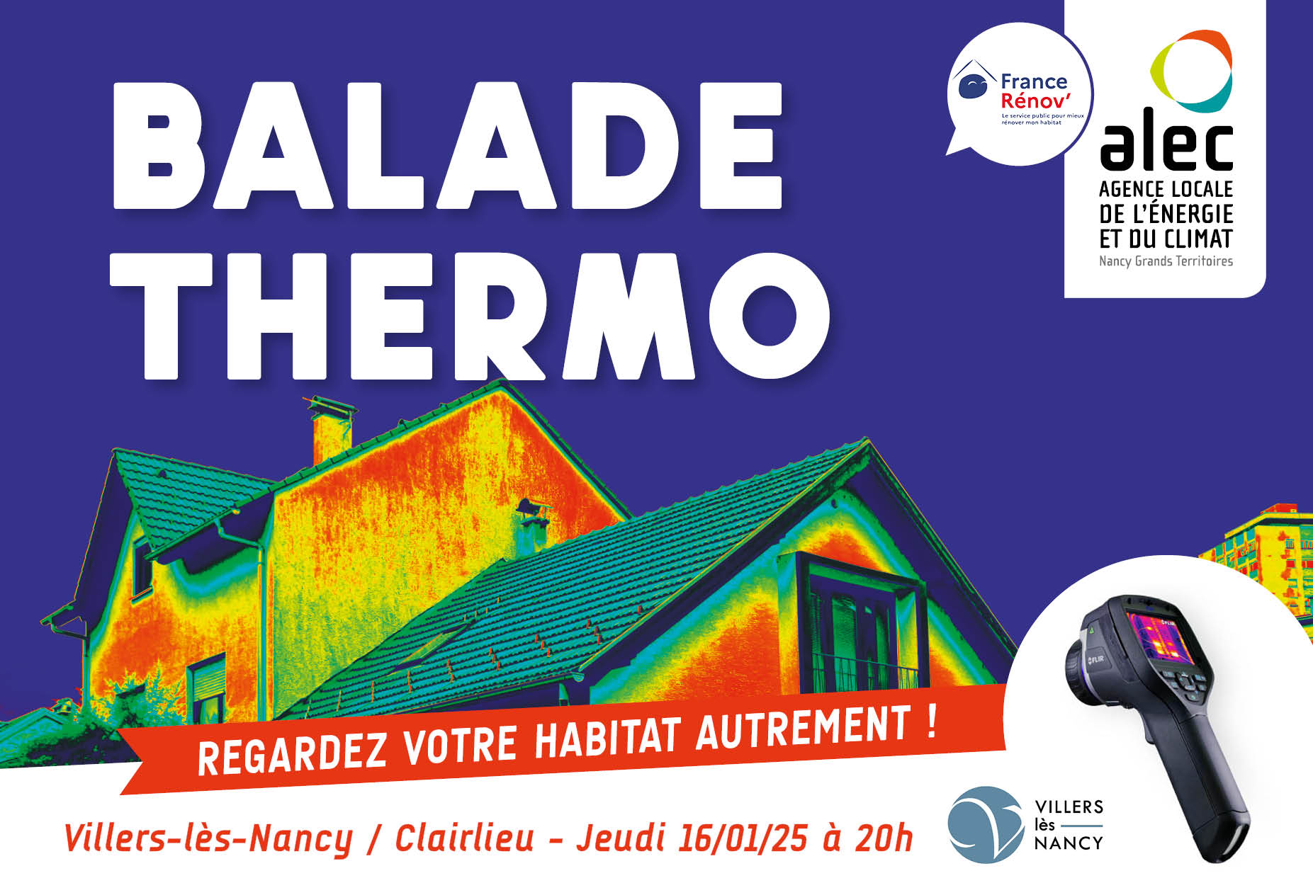 Balade thermo – Villers-lès-Nancy Clairlieu